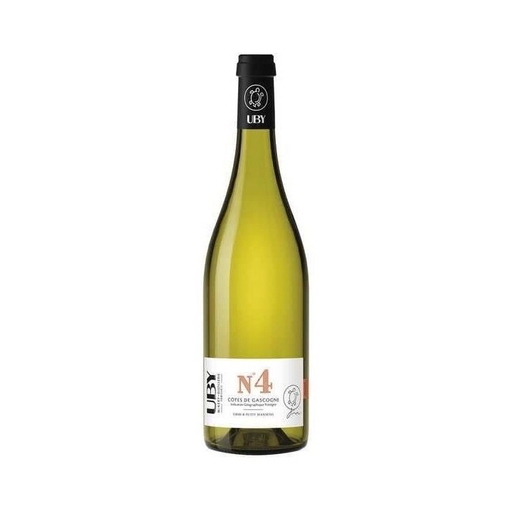 UBY N°4 Gros et Petit Manseng - Vin blanc des Côtes de Gascogne 2024 UBY N°4 Gros et Petit Manseng - Vin blanc des Côtes de Gascogne 2024
