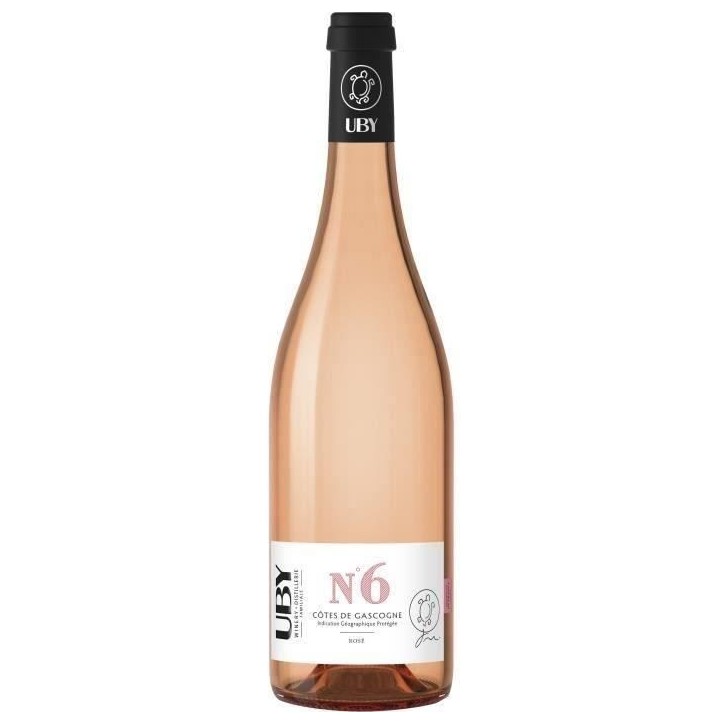 UBY N°6 Côtes de Gascogne Rosé - Vin rosé-2024