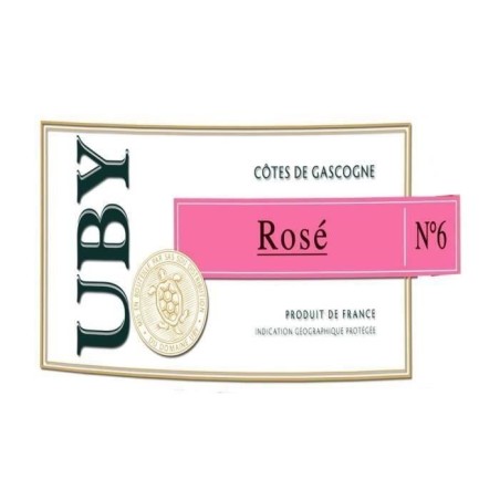 UBY N°6 Côtes de Gascogne Rosé - Vin rosé-2024