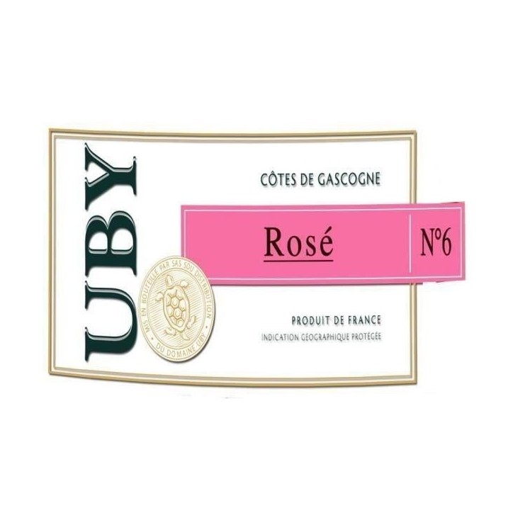 UBY N°6 Côtes de Gascogne Rosé - Vin rosé-2024