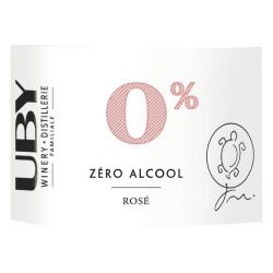 UBY - Rosé - Zéro Alcool - 75cl
