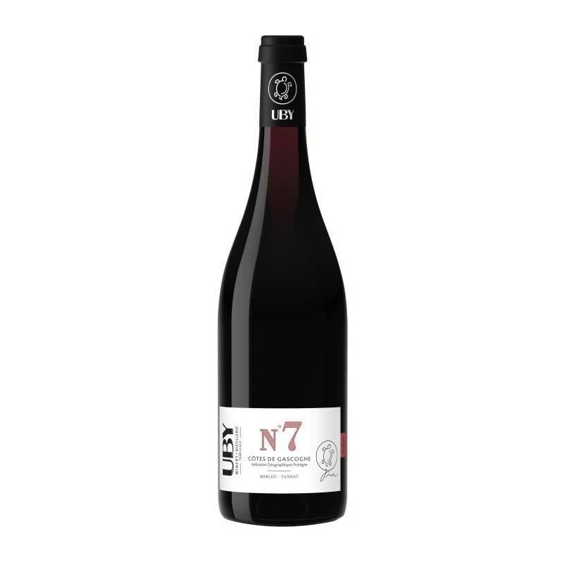 UBY N°7 Côtes de Gascogne - Vin rouge 2024 du Sud Ouest 2023 UBY N°7 Côtes de Gascogne - Vin rouge 2024 du Sud Ouest 2023
