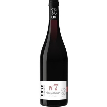 UBY N°7 Côtes de Gascogne - Vin rouge 2024 du Sud Ouest 2023