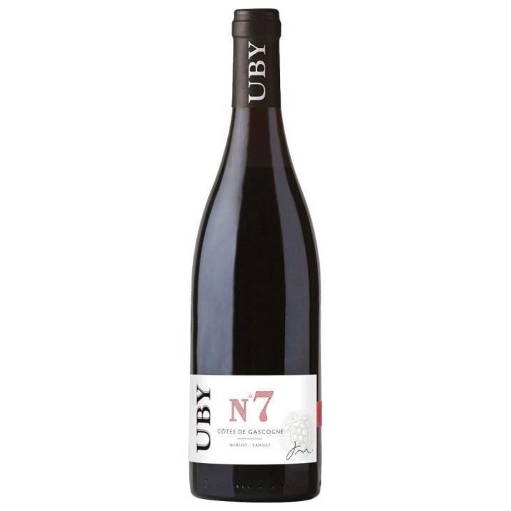 UBY N°7 Côtes de Gascogne - Vin rouge 2024 du Sud Ouest 2023