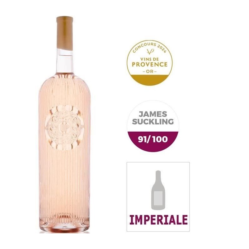 Ultimate Provence 2023 Côtes de Provence - Vin rosé de Provence - 6L Ultimate Provence 2023 Côtes de Provence - Vin rosé de Provence - 6L
