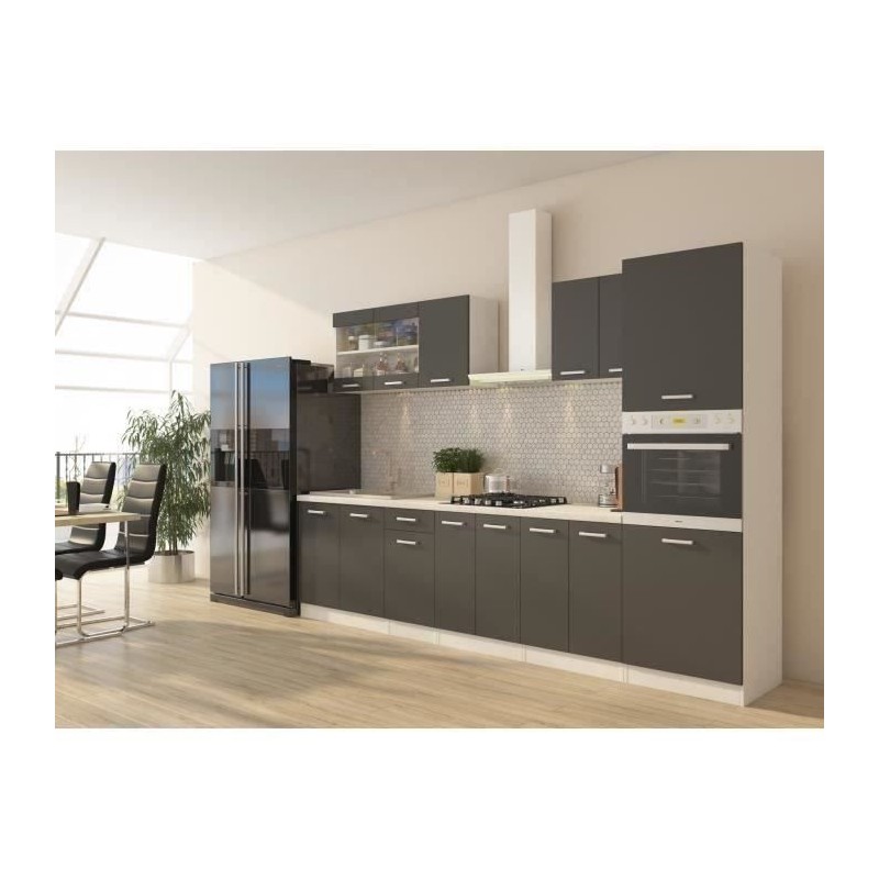 ULTRA Cuisine complete avec colonne four et plan de travail inclus - L ULTRA Cuisine complete avec colonne four et plan de travail inclus - L