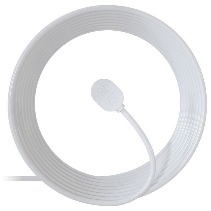 Chargeur - ARLO - VMA5600C-100PES - Magnétique - Pour camera externe - Blanc Chargeur - ARLO - VMA5600C-100PES - Magnétique - Pour camera externe - Blanc