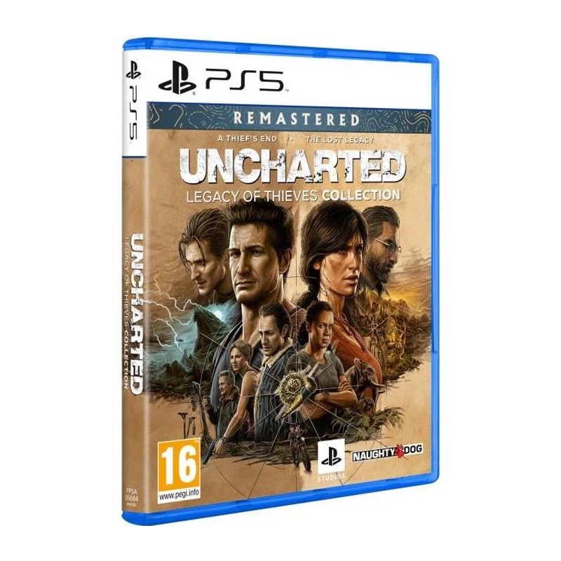 Uncharted Legacy of Thieves Collection - Jeu PS5 Uncharted Legacy of Thieves Collection - Jeu PS5