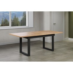 Table a manger - Universal - Chene - Rectangulaire - En MDF - Scandina