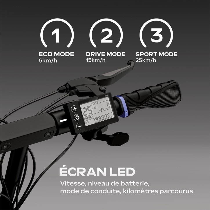 Trottinette électrique - URBANGLIDE - ECROSS ONE - 800 W - Pneus 10 - Max 25 km/h - Autonomie jusqu'a 50 km Trottinette électrique - URBANGLIDE - ECROSS ONE - 800 W - Pneus 10 - Max 25 km/h - Autonomie jusqu'a 50 km