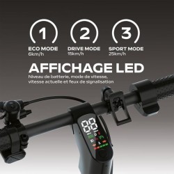 Trottinette électrique - URBANGLIDE - 85 Evo - 300 W - Pneus 8,5 - Ma