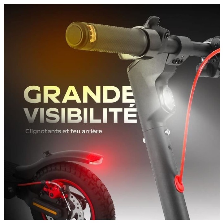 Trottinette électrique pliable - URBANGLIDE RIDE - 100 MAX 2 - 350W - Roues 10 - Adulte - Noir Trottinette électrique pliable - URBANGLIDE RIDE - 100 MAX 2 - 350W - Roues 10 - Adulte - Noir