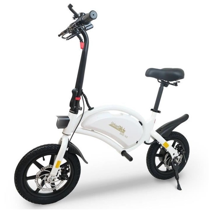 Draisienne électrique - URBANGLIDE - BIKE 140 WHITE - 36V - 350W - Pneus 14 - Autonomie 18KM - Vitesse max 25KM/h Draisienne électrique - URBANGLIDE - BIKE 140 WHITE - 36V - 350W - Pneus 14 - Autonomie 18KM - Vitesse max 25KM/h
