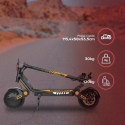 Trottinette électrique - URBANGLIDE - All Road 6 2x2 - 800 W - Pneus