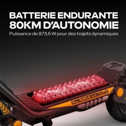 Trottinette électrique - URBANGLIDE - All Road 6 2x2 - 800 W - Pneus