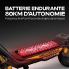 Trottinette électrique - URBANGLIDE - All Road 6 2x2 - 800 W - Pneus
