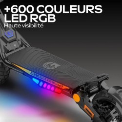 Trottinette électrique - URBANGLIDE - All Road 6 2x2 - 800 W - Pneus
