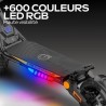 Trottinette électrique - URBANGLIDE - All Road 6 2x2 - 800 W - Pneus