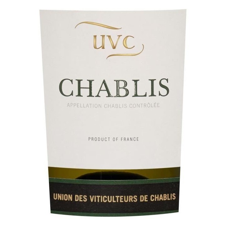 La Chablisienne UVC 2023 Chablis - Vin blanc de Bourgogne