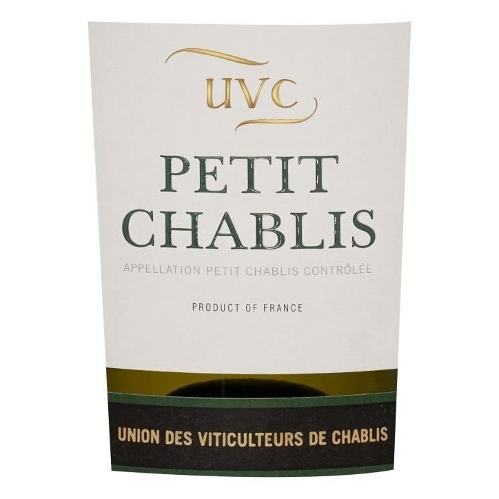 UVC 2022 Petit Chablis - Vin blanc de Bourgogne
