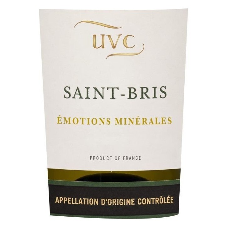La Chablisienne UVC 2022 Saint-Bris - Vin blanc de Bourgogne