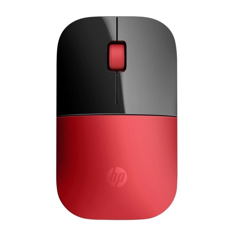 Souris sans fil HP Z3700 - Rouge Cardinal Souris sans fil HP Z3700 - Rouge Cardinal