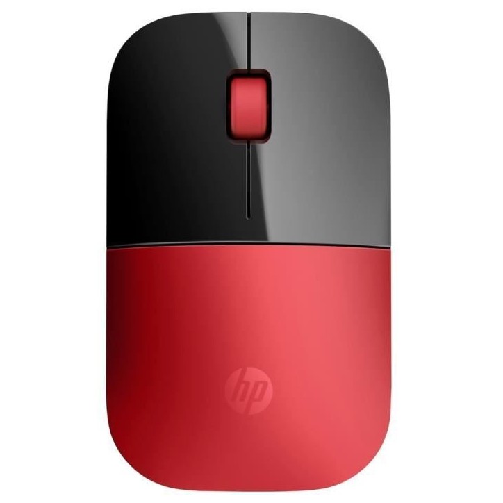 Souris sans fil HP Z3700 - Rouge Cardinal Souris sans fil HP Z3700 - Rouge Cardinal