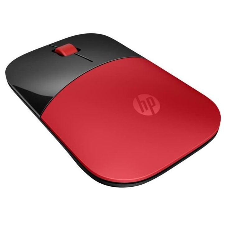 Souris sans fil HP Z3700 - Rouge Cardinal Souris sans fil HP Z3700 - Rouge Cardinal