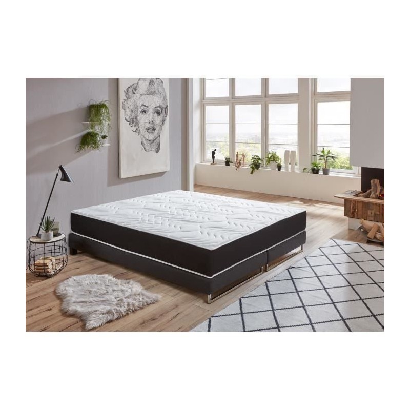 DORMIPUR Matelas 160x200 - Mousse mémoire de forme - 22 cm - Ferme - DORMIPUR Matelas 160x200 - Mousse mémoire de forme - 22 cm - Ferme -