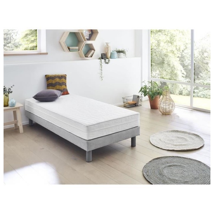 DORMIPUR - Matelas - 90 x 200 cm - Epaisseur 16 cm - Mousse a mémoire de forme - Housse lavable en machine - Equilibré DORMIPUR - Matelas - 90 x 200 cm - Epaisseur 16 cm - Mousse a mémoire de forme - Housse lavable en machine - Equilibré
