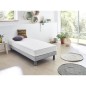 DORMIPUR - Matelas - 90 x 200 cm - Epaisseur 16 cm - Mousse a mémoire de forme - Housse lavable en machine - Equilibré