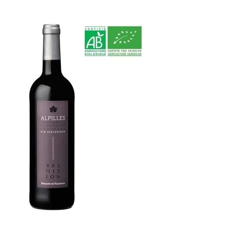 Domaine de Valdition 2018 IGP Alpilles - Vin rouge - Bio