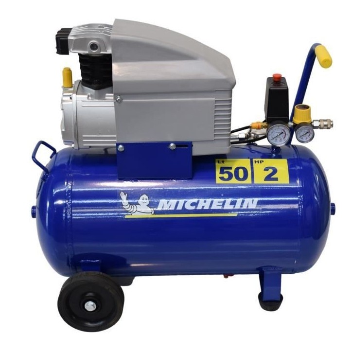 Compresseur d'air - MICHELIN - MB50 - 50L - 2 CV 230V Compresseur d'air - MICHELIN - MB50 - 50L - 2 CV 230V