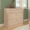 Chambre complete adulte VARIA - Lit 140x190/200 + 2 chevets + 1 commod