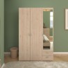 Chambre complete adulte VARIA - Lit 140x190/200 + 2 chevets + 1 commod
