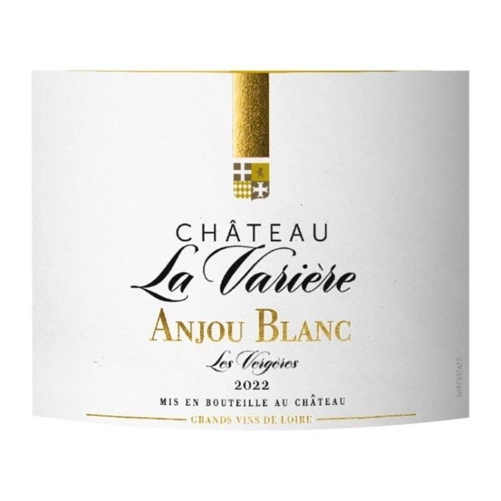 Château la Variere Les Vergeres 2022 Anjou - Vin blanc de Loire
