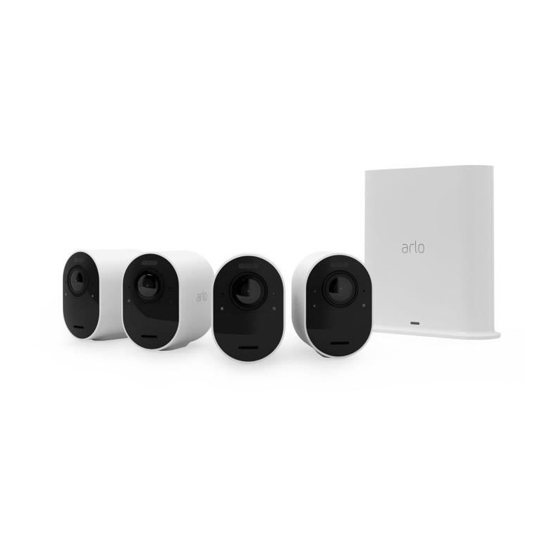 Pack 4 Cameras - ARLO - Ultra V2 - Extérieur - Batterie - Vision noct Pack 4 Cameras - ARLO - Ultra V2 - Extérieur - Batterie - Vision noct