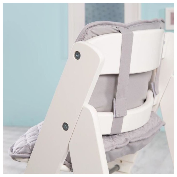 Chaise Haute Évolutive Sit Up III en Bois - ROBA - Réglable en Hauteur - Blanc Chaise Haute Évolutive Sit Up III en Bois - ROBA - Réglable en Hauteur - Blanc
