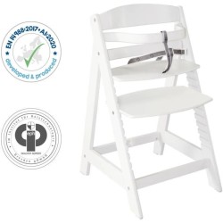 Chaise Haute Évolutive Sit Up III en Bois - ROBA - Réglable en Haute