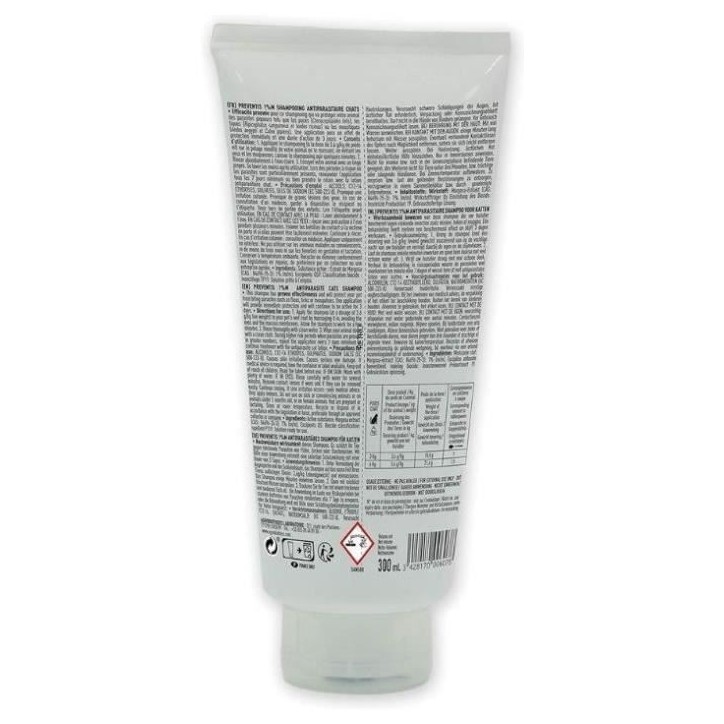 Shampoing anti-puces - VETOCANIS - Répulsif Chat 300ml