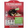 Pipettes - VETOCANIS - x4 Pipettes Anti-puces et tiques Duo 134mg/40mg