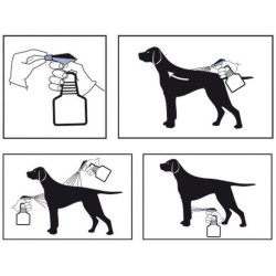 Spray Fipronil anti-puces et tiques - VETOCANIS - 2,5 mg pour Chats et