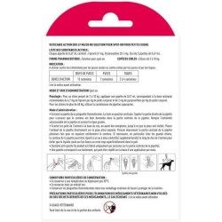 Pipettes antiparasitaire - VETOCANIS - Pipettes Action Duo 67mg/20mg S