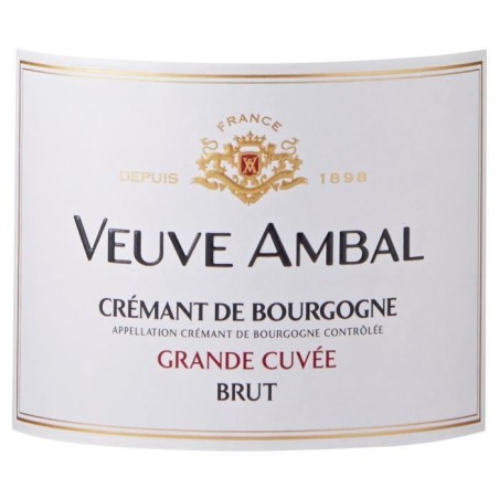 Veuve Ambal Grande Cuvée - Crémant de Bourgogne