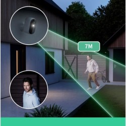 Caméra de surveillance - ARLO - Essential2 2K - Vision nocturne coule