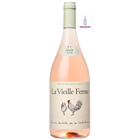 Magnum La Vieille Ferme 2024 Vaucluse - Vin rosé de France