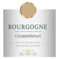 Vignerons des Grandes Vignes 2022 Bourgogne Chardonnay - Vin blanc de