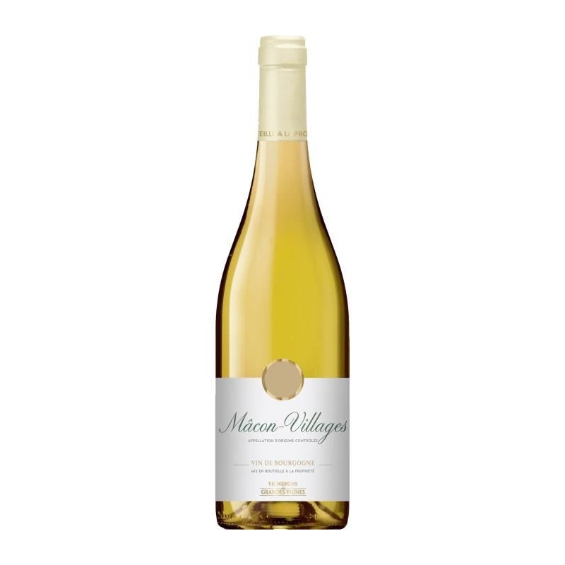 Vignerons des Grandes Vignes 2023 Mâcon-Villages - Vin blanc de Bourg