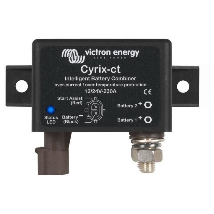 VICTRON Cyrix Coupleur combineur de batteries 12/24V 230A VICTRON Cyrix Coupleur combineur de batteries 12/24V 230A