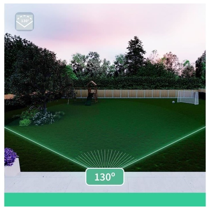Caméra de sécurité connectée - ARLO - Essential2 - Pack de 3 - Résolution 2K - Vision nocturne couleur